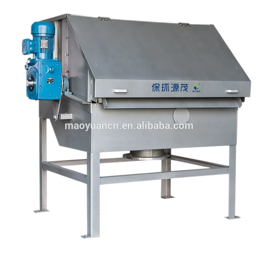 high quality packaged thickener for sludge thickening filter drum rotary multi rake bar screen by trustworthy suppliers