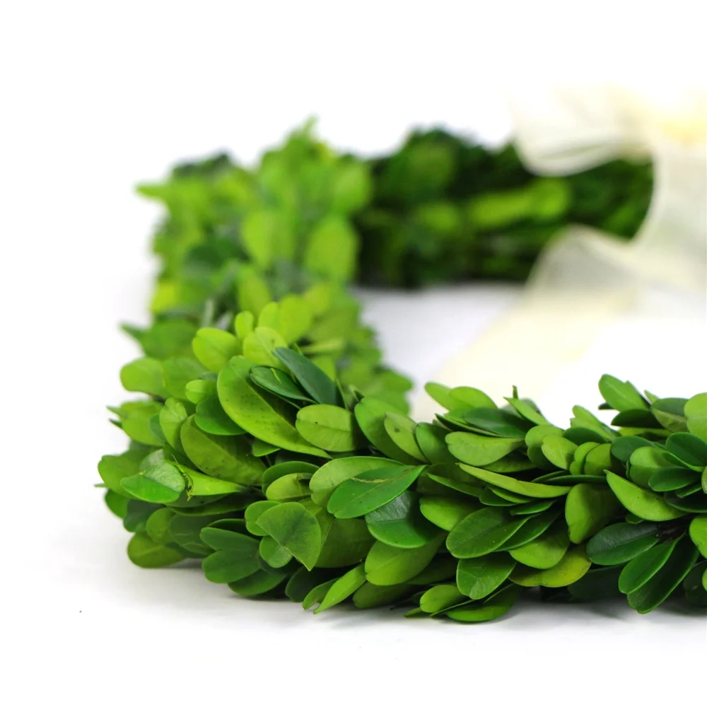 home interior natural square boxwood wreath preserved for sale