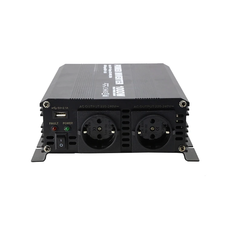 1000W Modified Sine Wave Power Inverter 12/24 DC to 100-220V AC 50Hz 60Hz Off-grid Power Converter