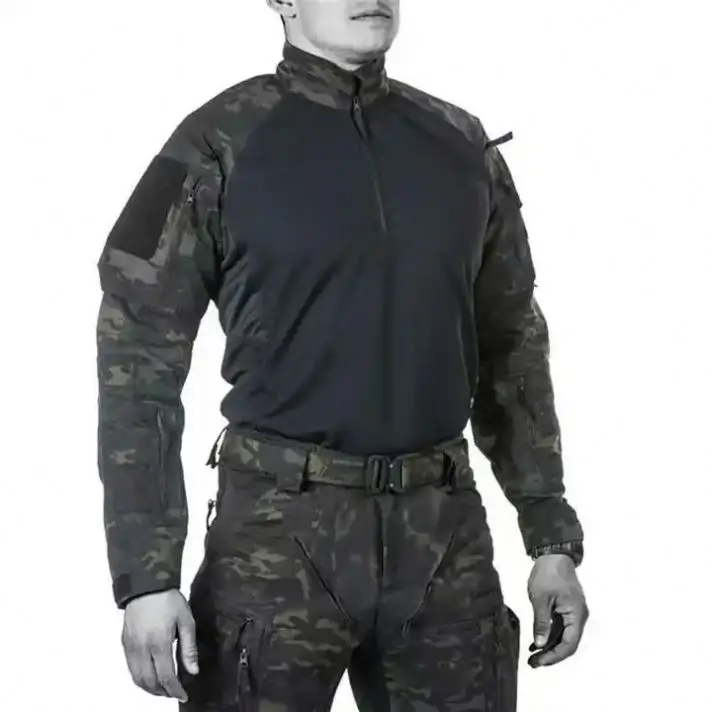 Solid Color Multicam Black Outdoor Black Brown Tactical Frog Suit