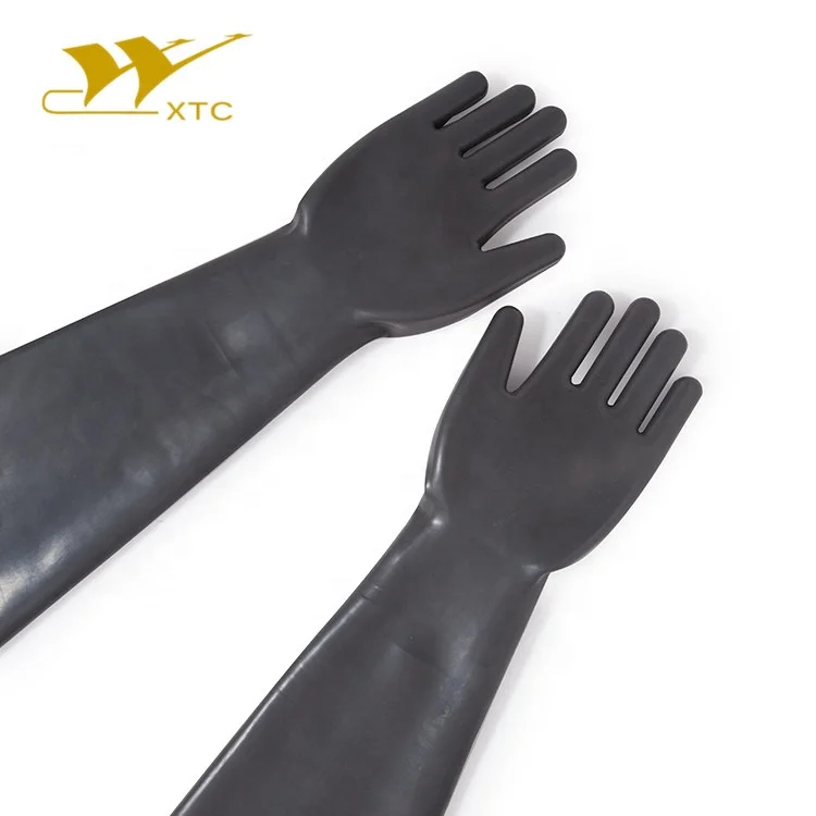 
safety anti radiation protection polymer tungsten gloves Polymer Tungsten