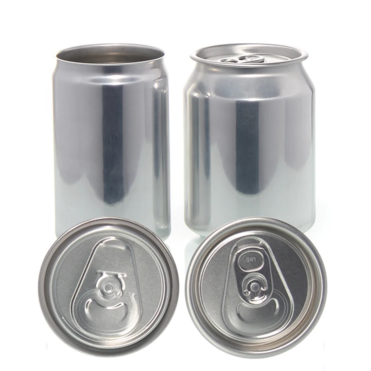 Custom Empty Printed Metal Can Slim Sleek Standard 250ml 355ml 330ml 473ml 500ml Tin Can Beverage Beer Aluminum Soda Drink Cans