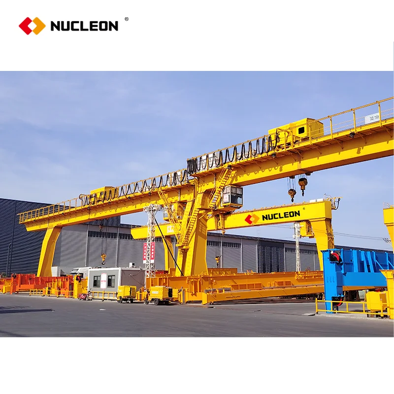 China Professional Customized 10 ton 16 ton 32 ton l-type single girder gantry crane with electric hoist