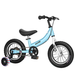 para ninos de equilibrio bicicleta 12/14/16 inch 2 in 1 balance bike children bicycle kids flash training wheel bikes for kids