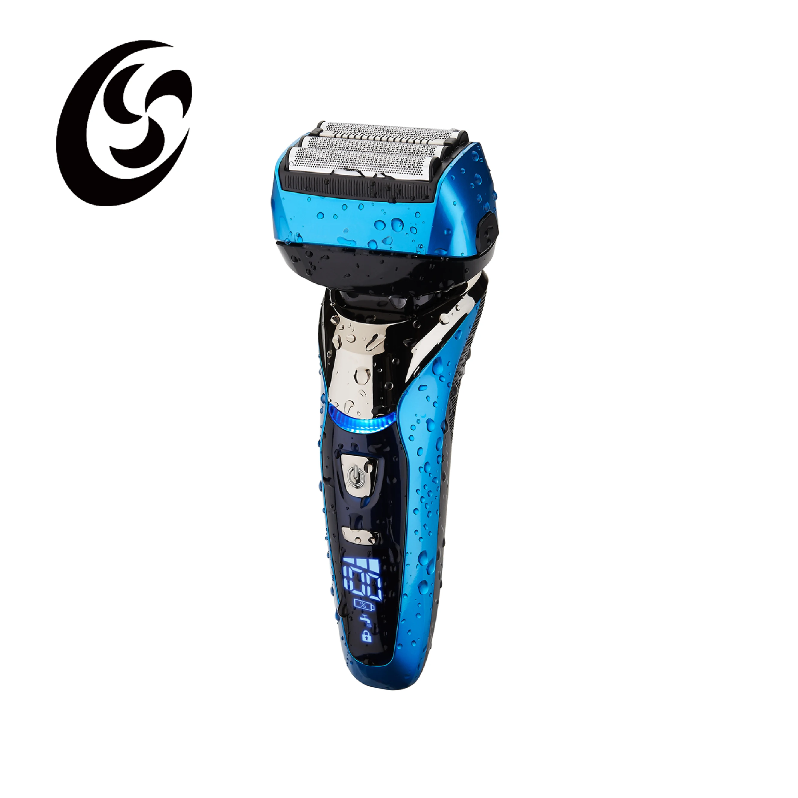 
Reciprocating 4 blade IPX7 Wet And Dry Mens Electric Shaver for homeuse 