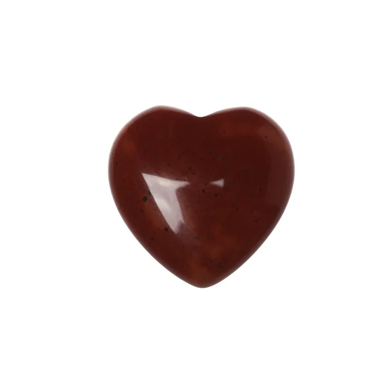 Wholesale Hand Carved Gemstones Natural Crystal heart shape stones for home Decoration