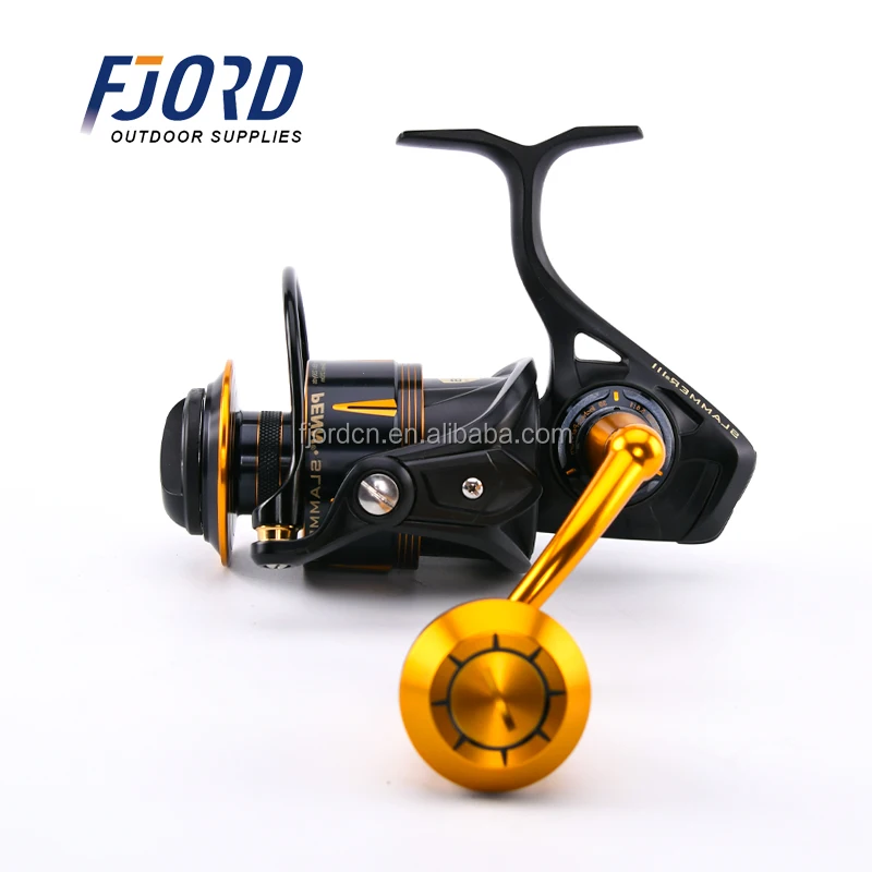 FJORD PENN SLAMMER III Full Metal Body Saltwater Boat Spinning Fishing Reel