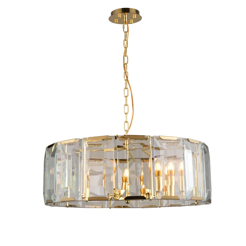 hot sale modern crystal chandelier crystal pendant light for dining room and home used