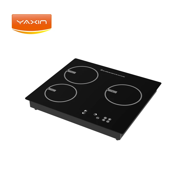 High-Power 5500W Electric Induction Cooktop Build-in Multi-Function Hot Plate Stainless Steel Housing