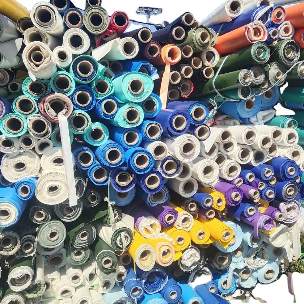 China suppliers Alibaba pvc tent fabric stock lot