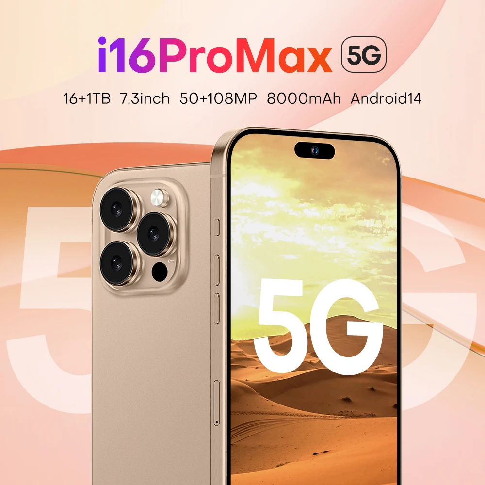 Slimoro Low Price 16+1TB Infini Phone Smart 8 Gt 20 Pro Smartphone 5G Phone Mobile Android Originale Phone 16 i15 14 Pro Max 5G