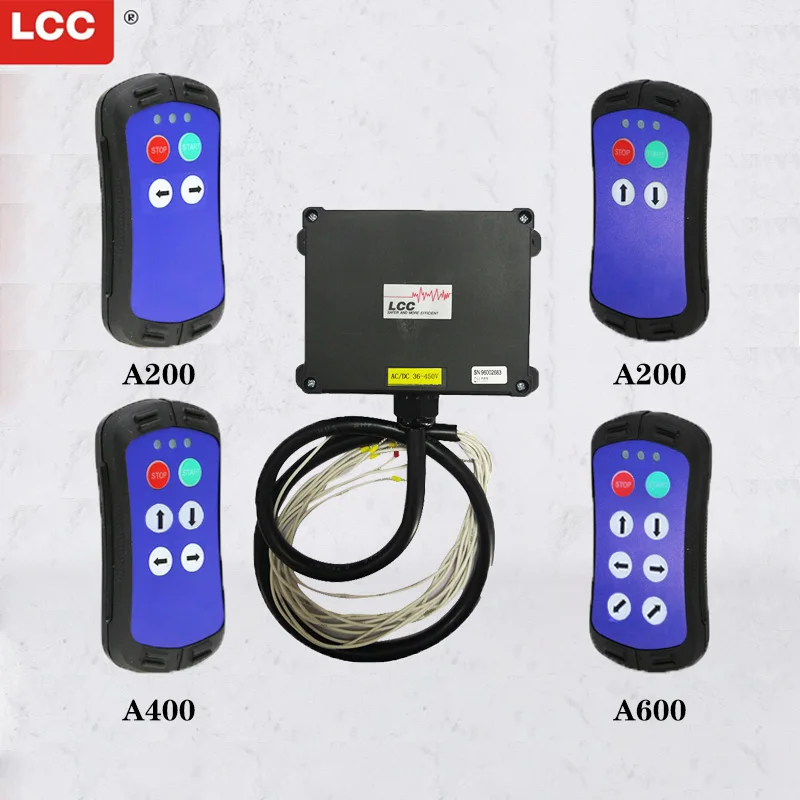 A400 LCC 4 клавиши без свободного хода, одна скорость планшетный эвакуатор грузовика гидроборт мини универсальной беспроводной радио промышленный пульт дистанционного управления