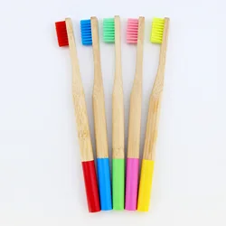 Eco-friendly BPA free Nylon Bristles OEM Bamboo Toothbrush with Customized no waste Packing and Logo