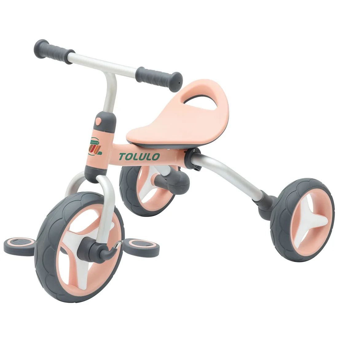 Kids Tricycle Children 3 In1 Bike Baby Walker Bike Kids Push Balance Bike for Girls 3-8 Years Old