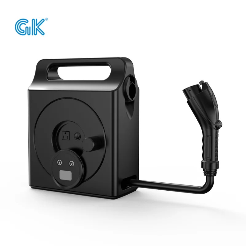 2022  7 meter line length wall mounted charging pile car ev charging station