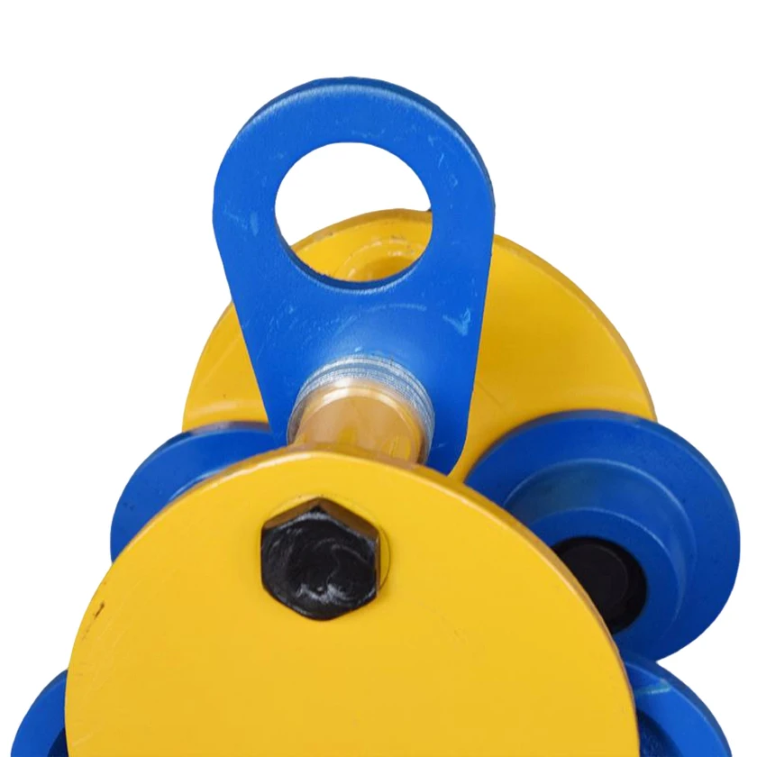 Geared Monorail Trolley Manual Beam Trolley Hand Operated Manual Plain Trolley