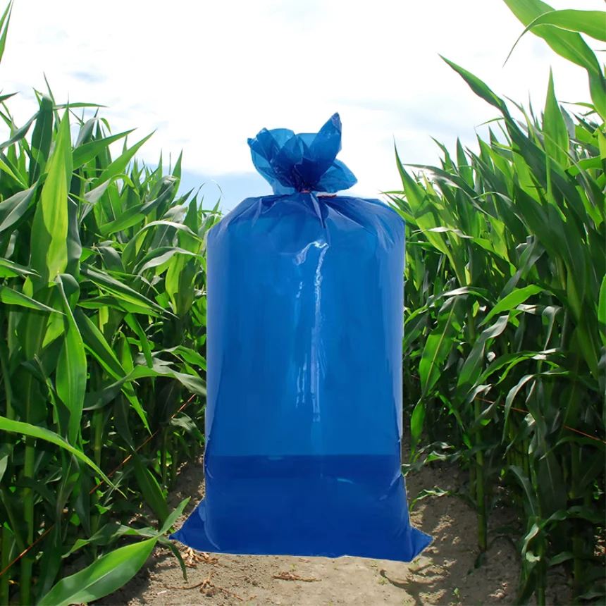 Large Capacity Corn Leaf Bag Lawn Waste Storage Fertilizer Bag Multi-use Corn Silage Bags For Yard Supply