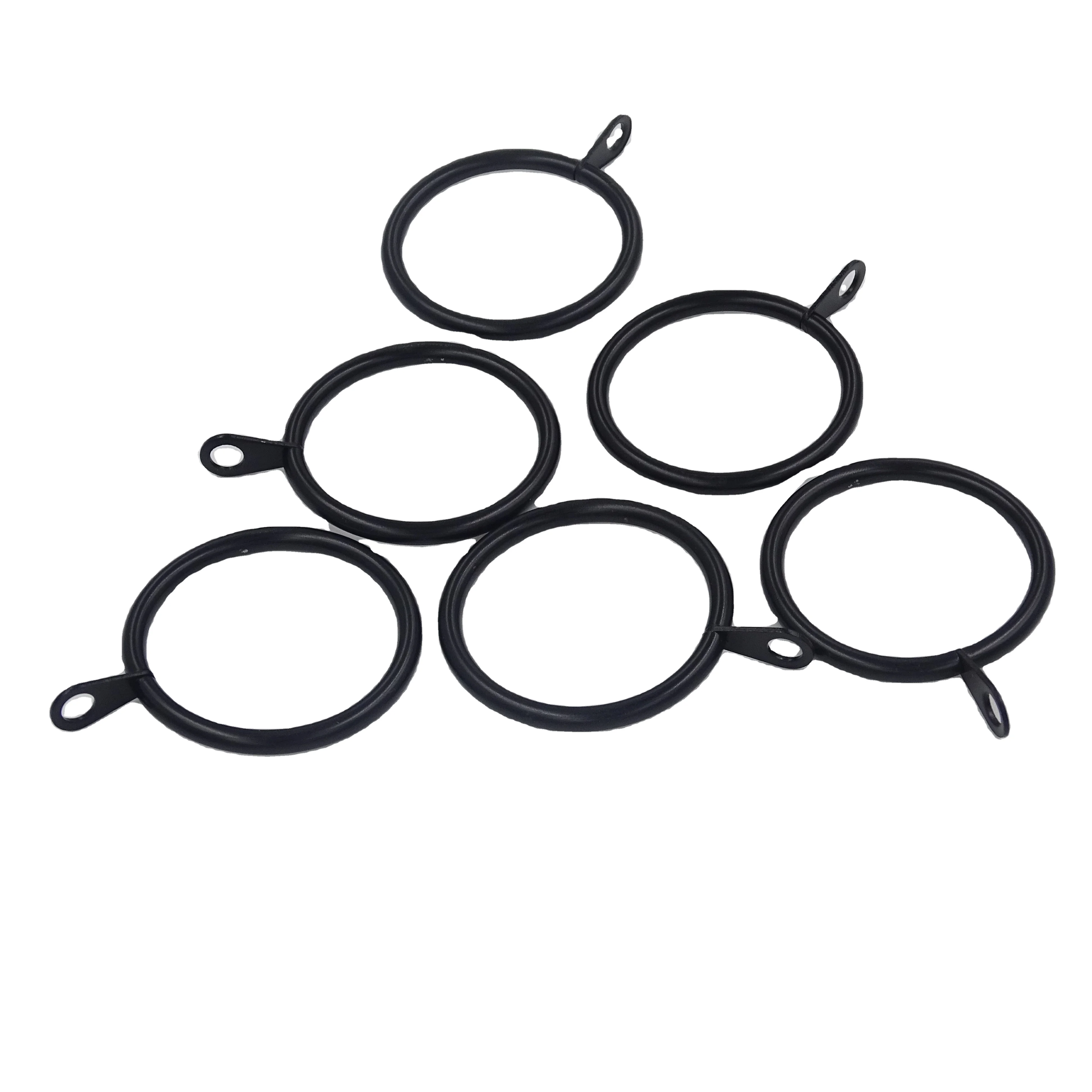 Wholesale New Design Eyelet Ring Metal Shower Curtain Rings For Bathroom
