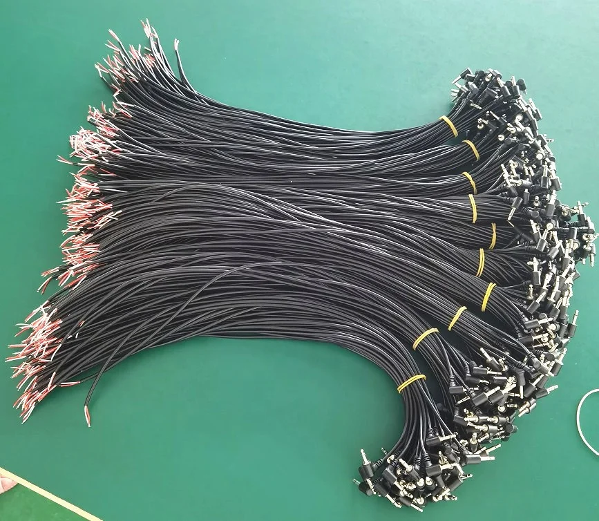 CUSTOM Audio 35MM Male Jack 90 Right Angle MONO Plug TS TRS TRRS to Pigtail Open end Bare wire Cable