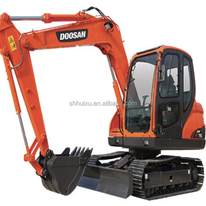 Second hand 8 ton doosan DX80 excavator Used 80 model mini project duty DX80 for sale