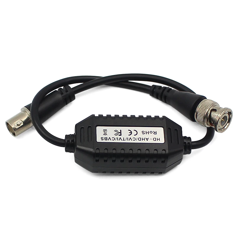 YJS Manufacture Supply High Quality BNC Video Balun Video Signal Anti Jamming Device Ground Loop Isolator For CCTV System