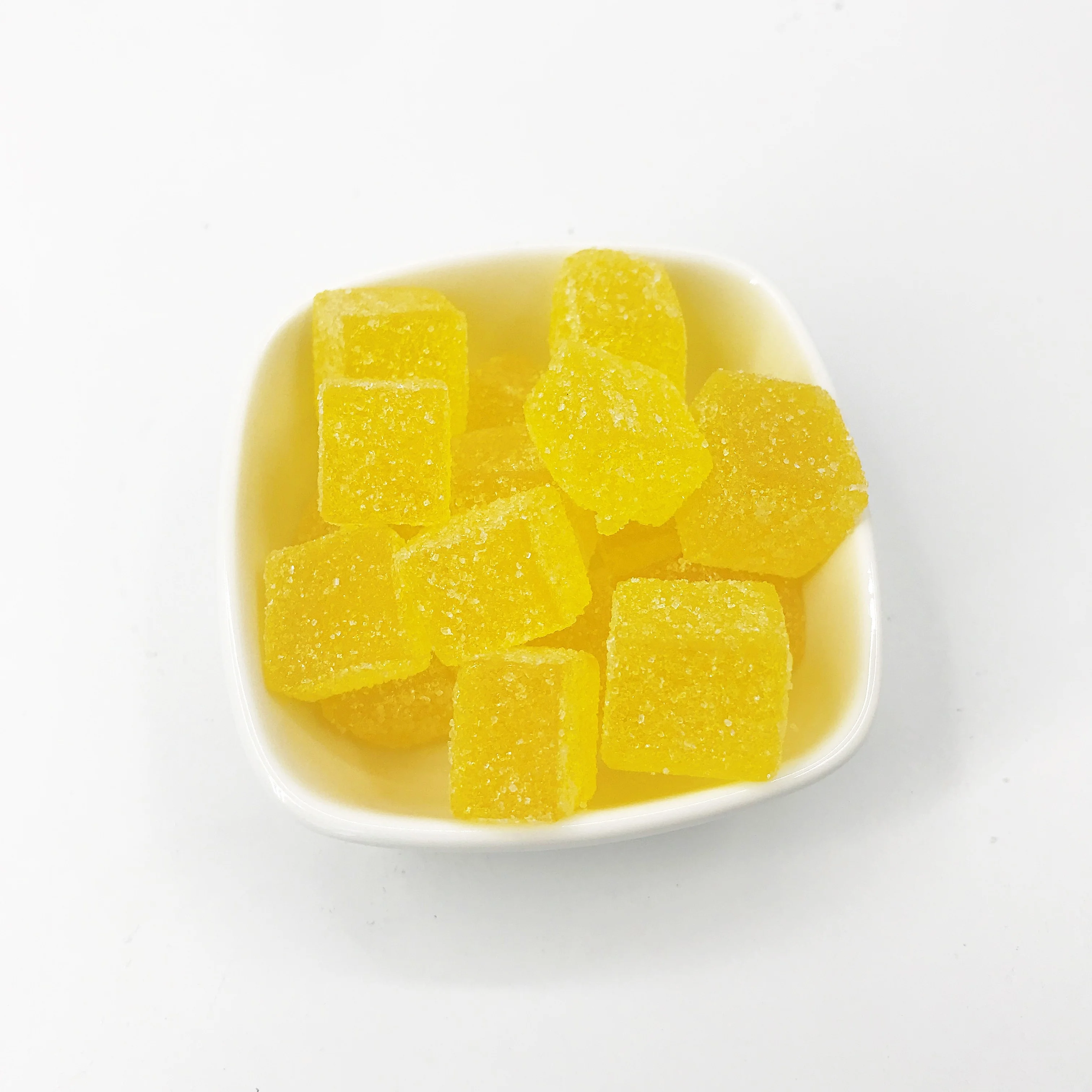 Wholesale Chinese Candy Supplier OEM Mango Fruit Jelly Gummy Candies
