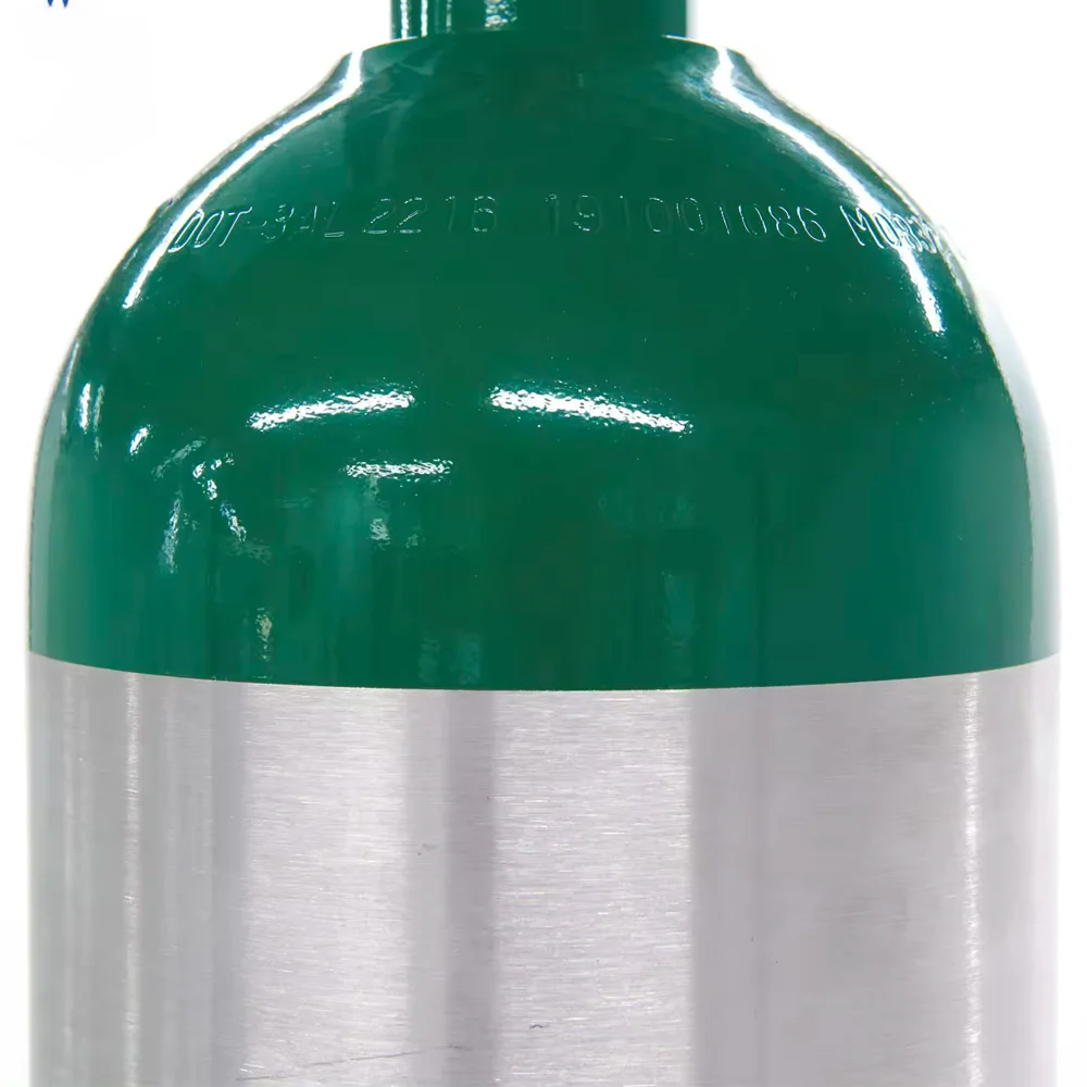 High Quality 5L 8L 10L 150bar Refillable Aluminum Oxygen Tank Cylinder with valve