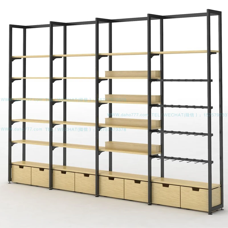 5 Tier Grocer Shelves Retail store Shopping Mall Supermarket rack wisda commercial