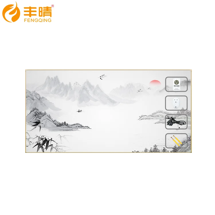 Абстрактный стиль дальняя инфракрасная панель нагревательная картина с защитой от перегрева