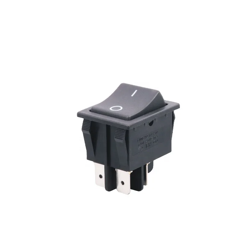 Guaranteed Quality High-current square rocker switch with four feet