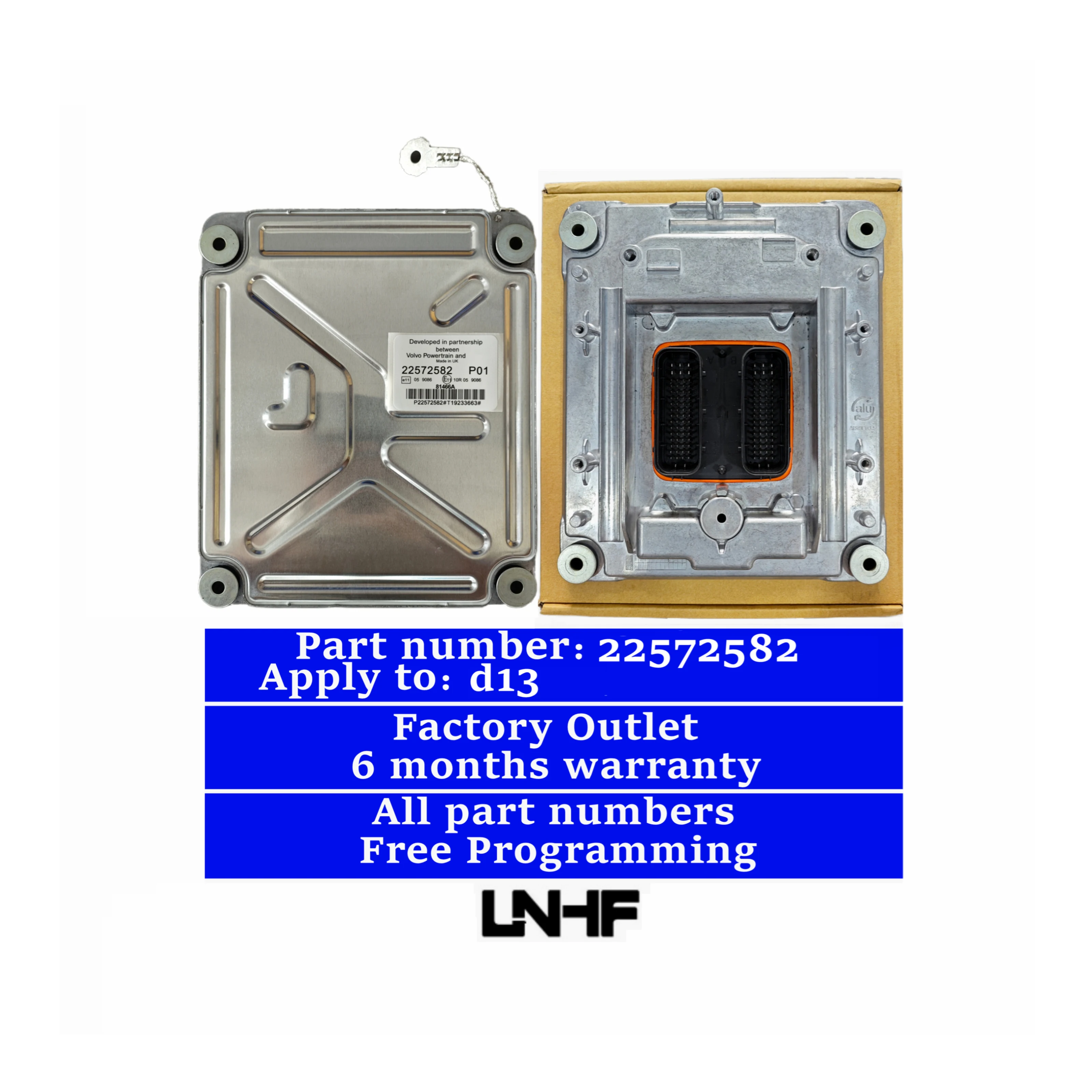 LNHF Construction Machinery Parts 22572582 Engine Controller for volvo ecu control unit Generator & Excavator