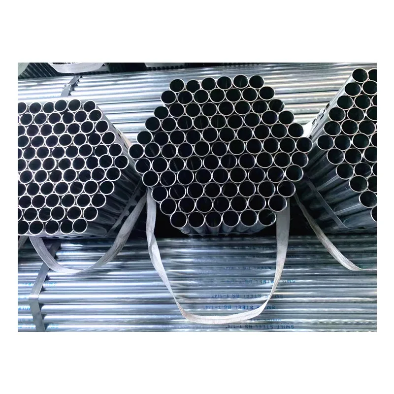 China Manufacturer ERW Welded Steel Pipe Gi Iron Pipe Tube Galvanized Steel Pipe For Construction