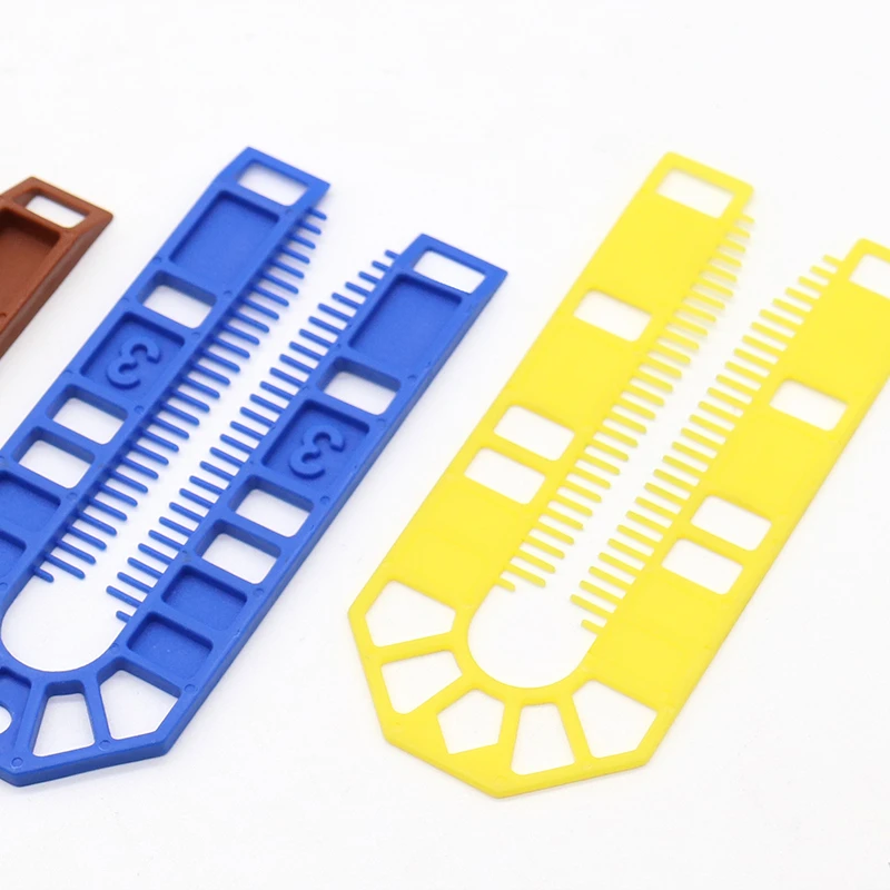 Leveling System Customized Different Color thickness U shape Plastic Horseshoe Tile Shims