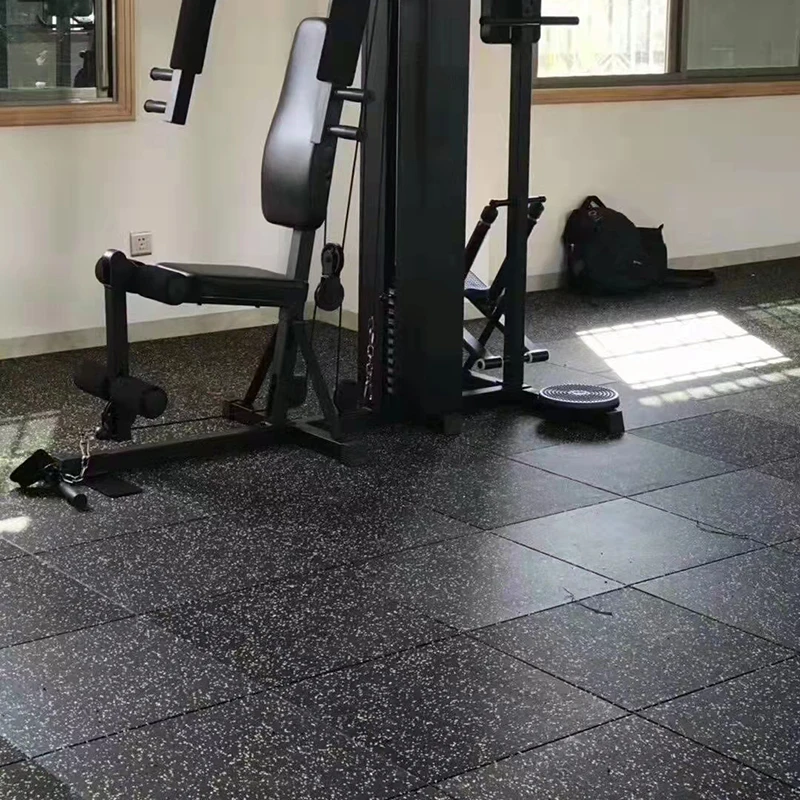 indoor personal gym rubber floor mat