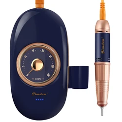 JIMDOA Nail Drill Rechargeable 35000rpm Custom LOGO Portable Nail Drill Strong motor Professional electric Nail  Equipments