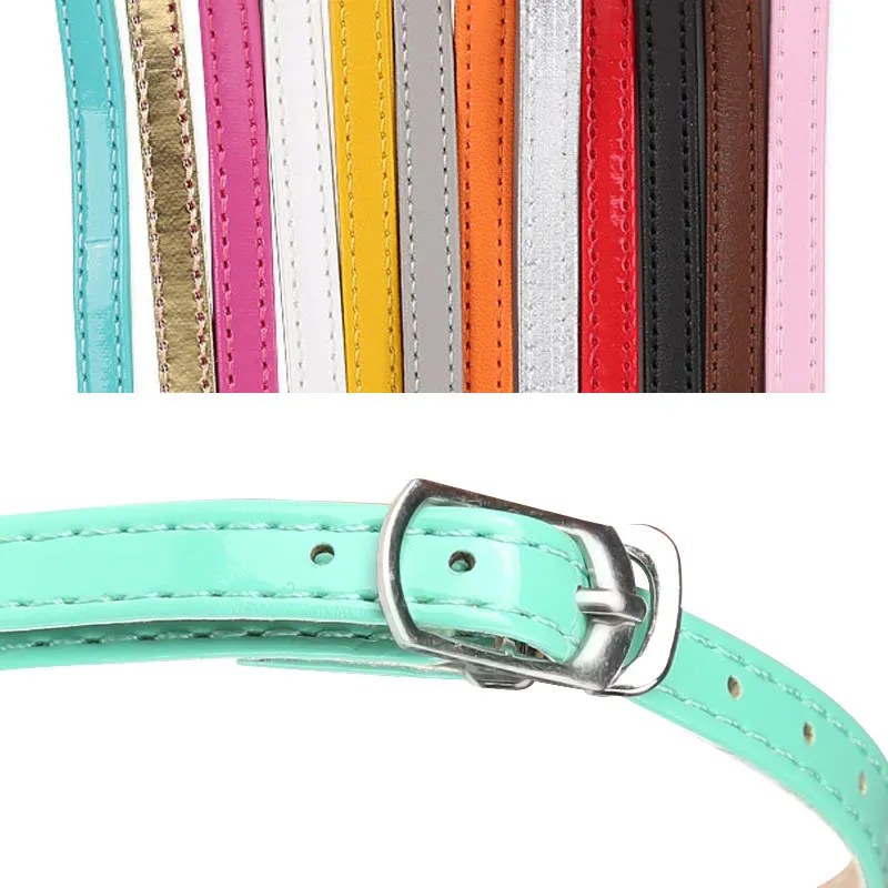 Women High Heels Do Not Follow The Feet Dual Use Ankle Tied Shoelace Leather Shoes Accessories Sandals Ankle Tied Shoelaces