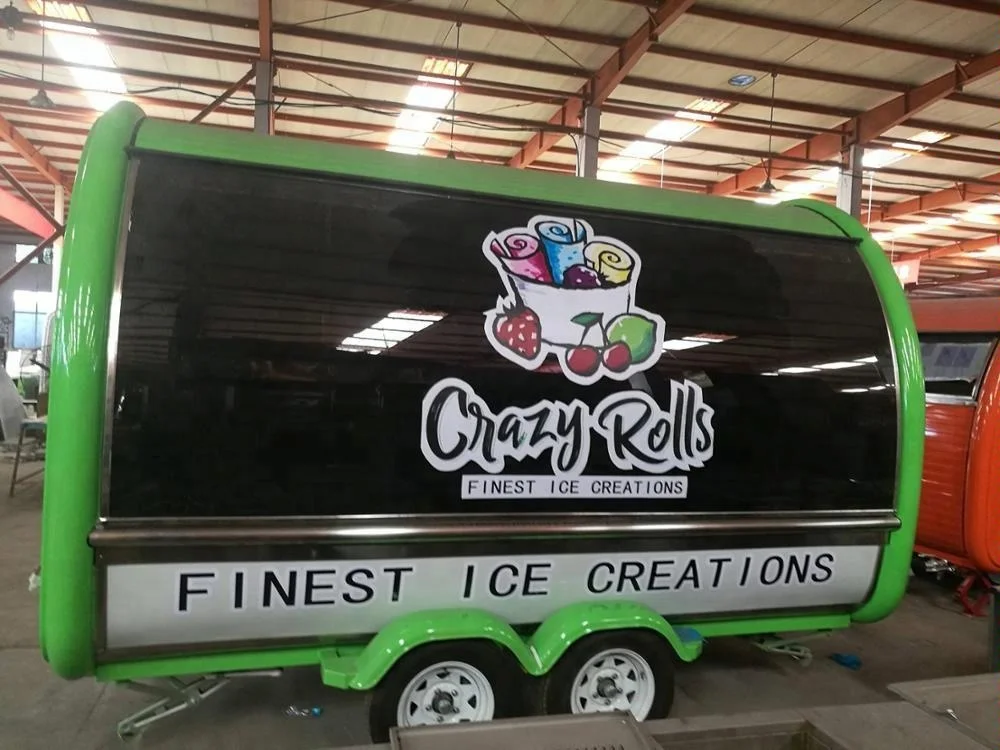 
Trailer Food truck mobile food trailer kitchen Food truck equipment Cart vending carts for sale Hot dog Coffee ice cream trailer 