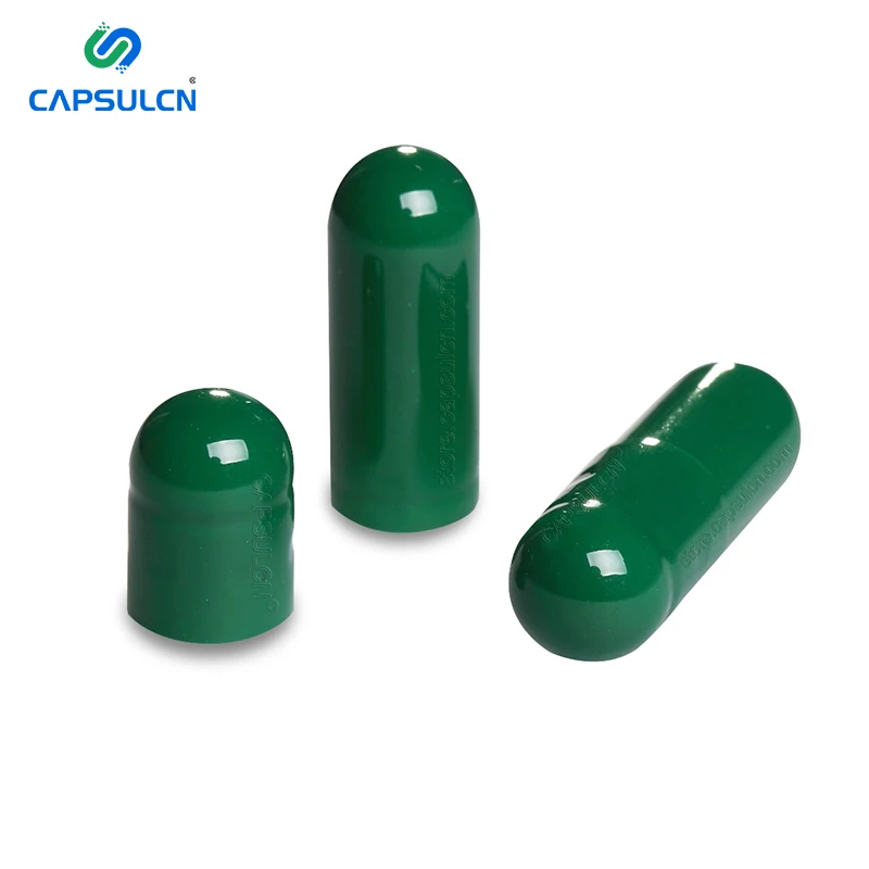 CapsulCN Halal Kosher Certified Empty Gelatin Capsules Size 00 0 Customization of Other Solid Color Separable and Combined