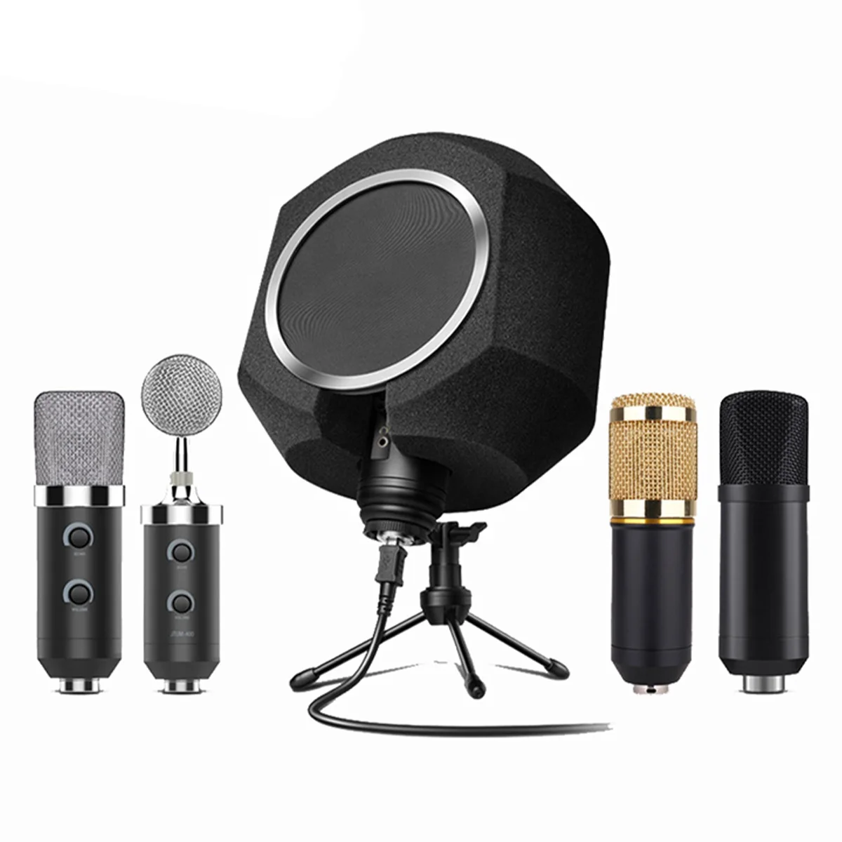 Professional Microphone vocal booth Soundproof Isolation Shield filter Acoustic Screen For Studio Recording