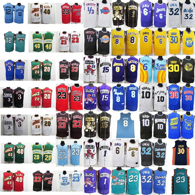 IN STOCK All Teams Basketball Jersey High Quality Embroidery Stitched Men Sports Shirt NBAA Jerseys