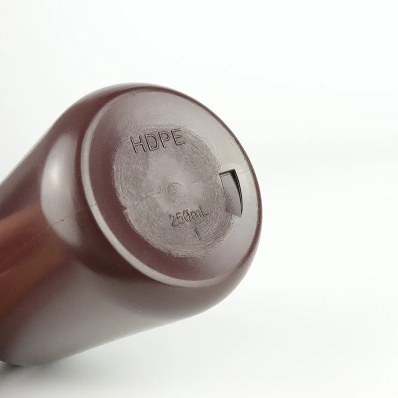 Cotaus школьные лабораторные принадлежности HDPE янтарный 30 мл 60 500 1000 безопасный колпачок Биохимический флакон с реагентом
