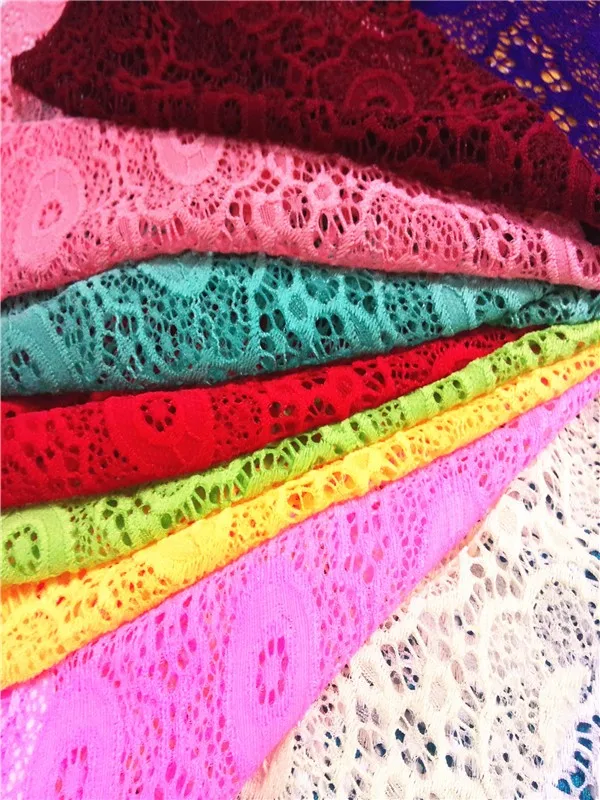 litaZ81356 colorful lace fabric for women garment