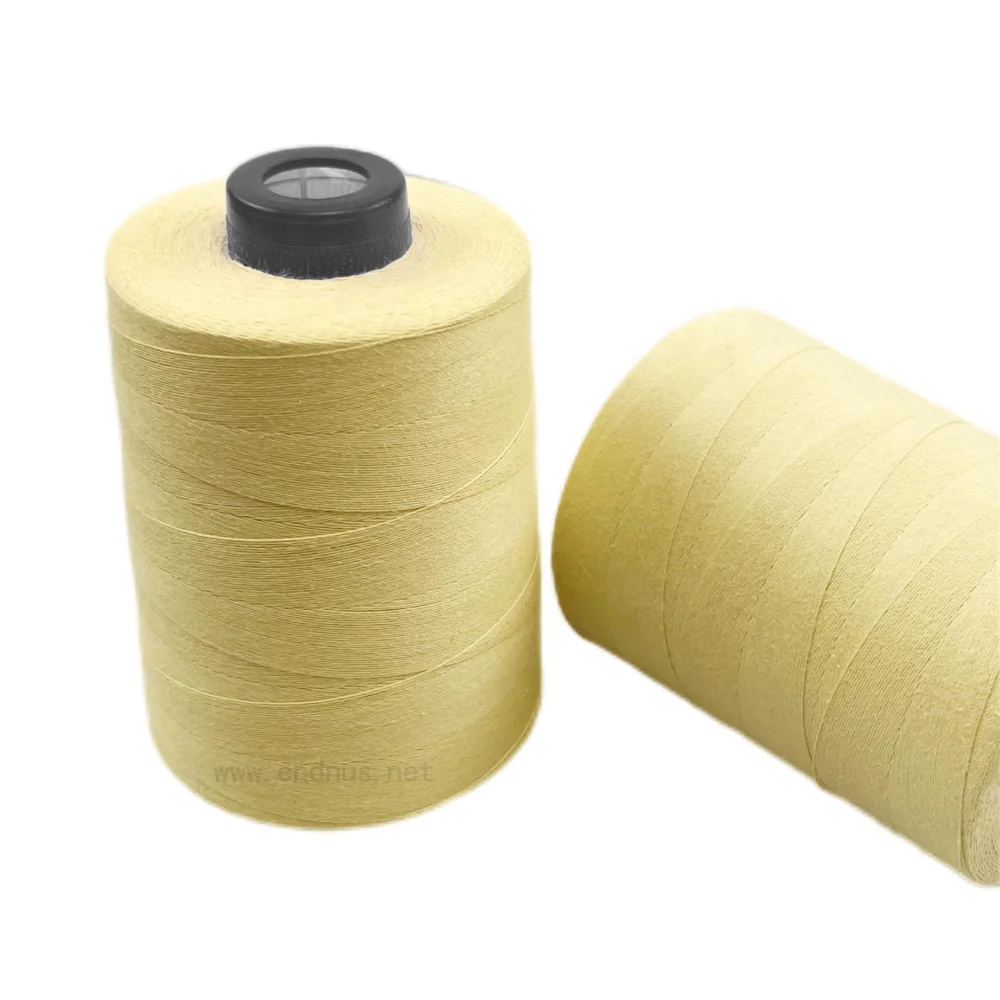 High Temperature Resistance Ne 20S/2 Para Aramid Spun Yarn Aramid Sewing Thread