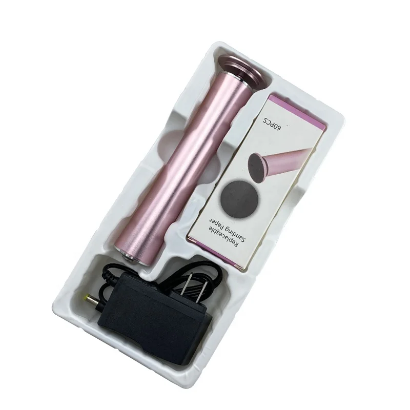 OEM Custom Foot File Polishing Foot Pedicure Portable Cordless Rechargeable Electric Foot Grinder Dead Skin Callus Remover