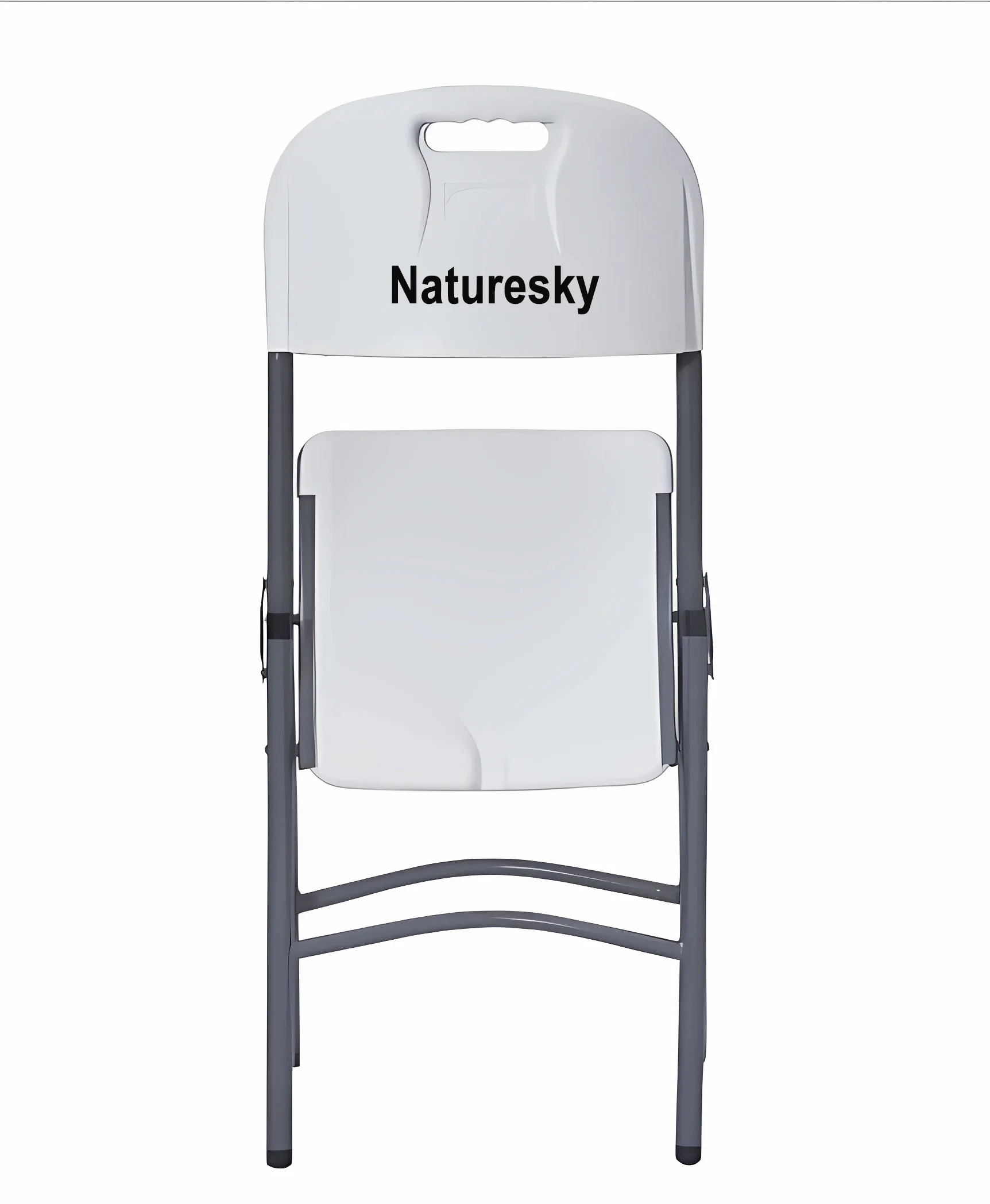 Customized Logo HDPE Fold Chair Cheap White Wedding Chair