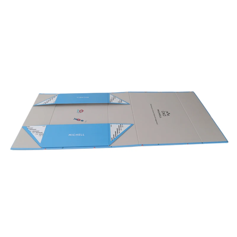 350gsm foldable gift box chocolate magnetic colapsible rigid box bonbon magnetic chocolate box candy packaging