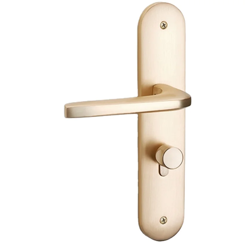 Heavy Duty Aluminum alloy Stainless Steel high-end lever tubular latch passage wooden door handle lock
