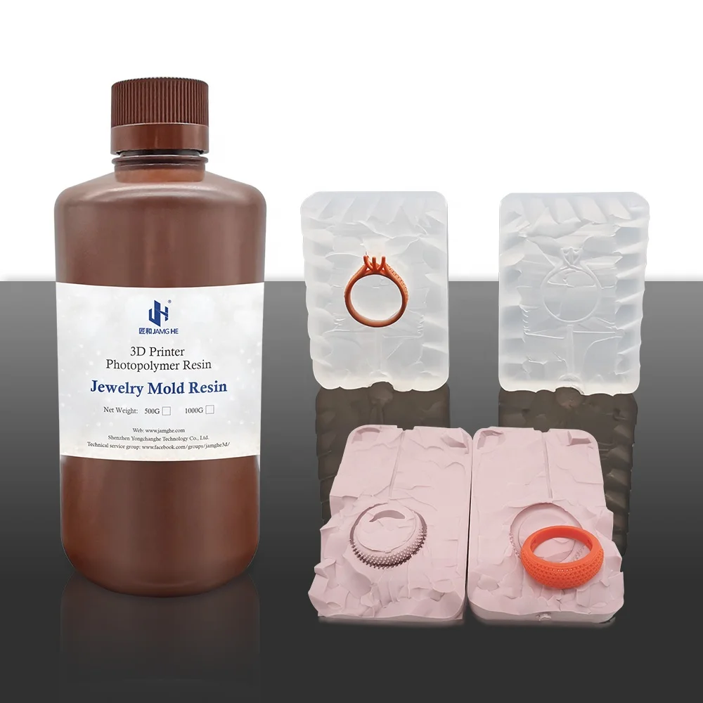 Jewelry Molding Resin for 2k 4k 6k 8k Printer Jamghe High Temp Resin 3D Printer Resin