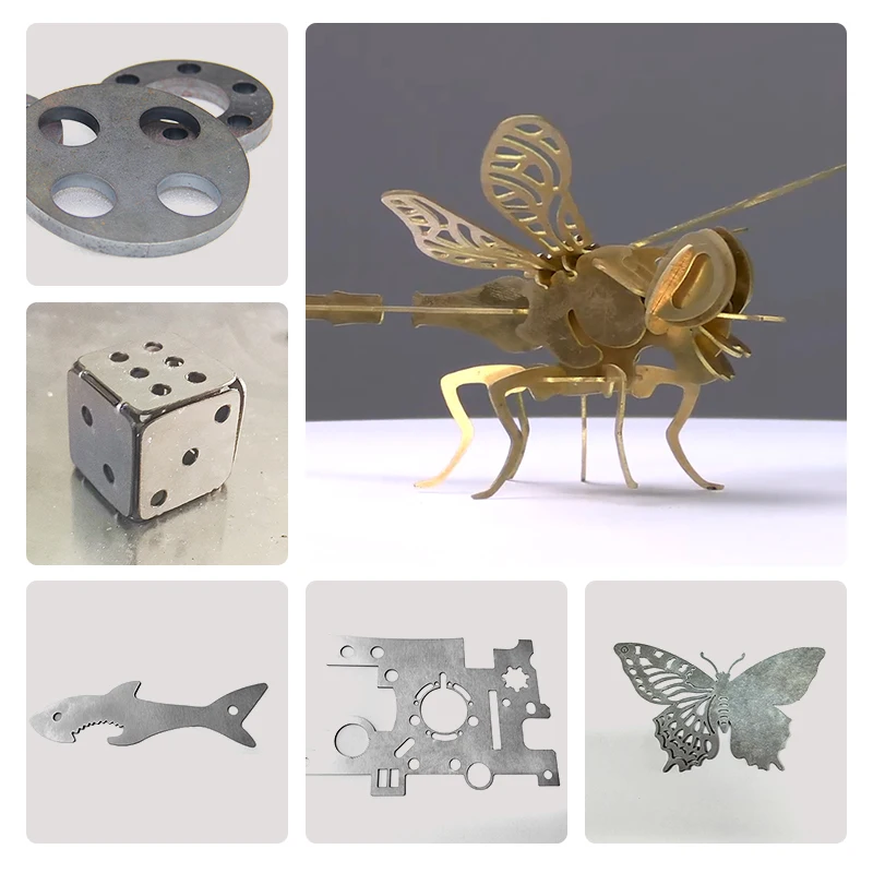 1.5 Kw 2kw 4kw 3kw 6kw Laser Cutting Machines 2mm Steel Flatbed Fiber Laser Cutting Machine