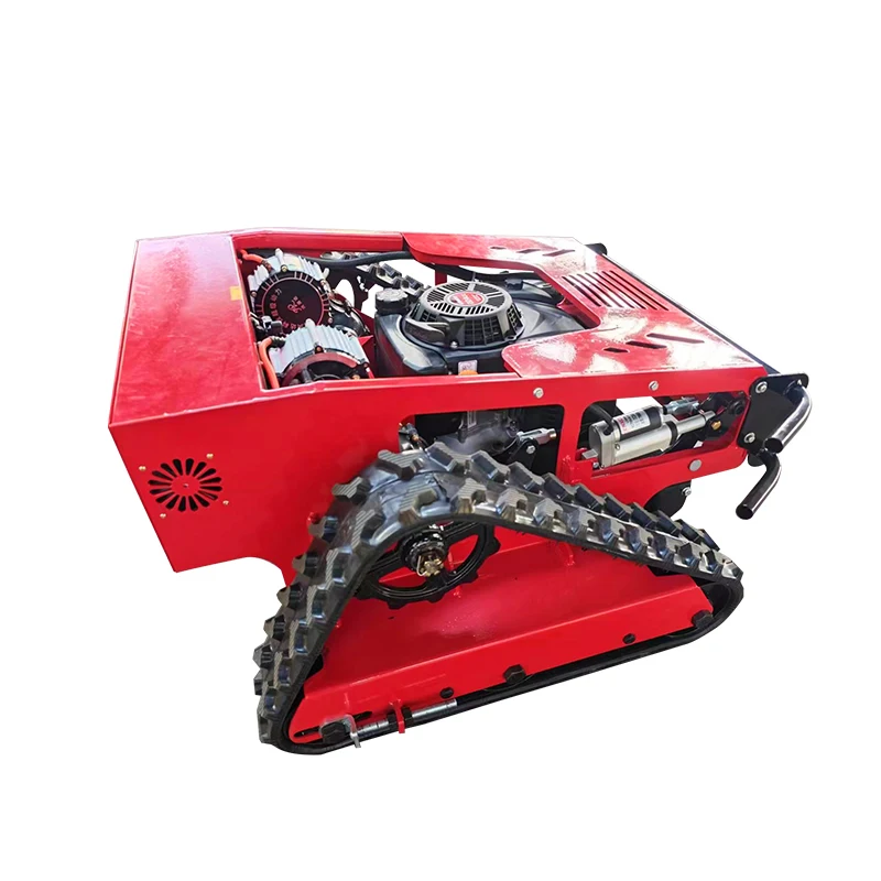 Remote Control Tracked Lawn Mower Wireless Remote Control Lawn Mower